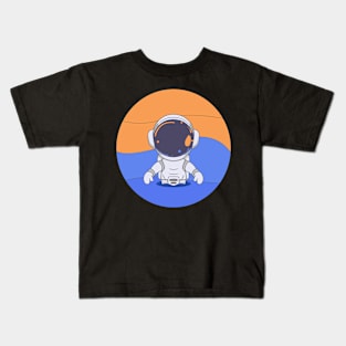 astronaut in the ocean Kids T-Shirt